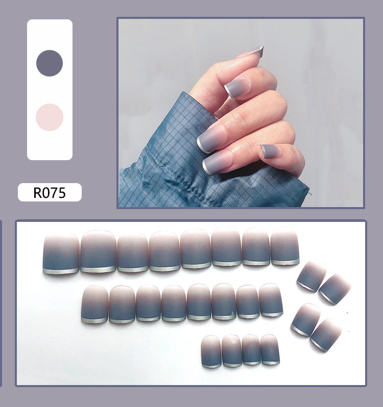 Finished Nail Pieces Nail Art Patches Detachable Nail Patches Female Removable Nail Patches