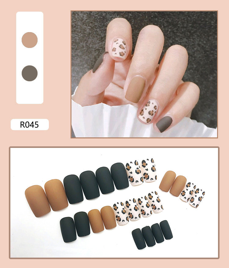 Finished Nail Pieces Nail Art Patches Detachable Nail Patches Female Removable Nail Patches