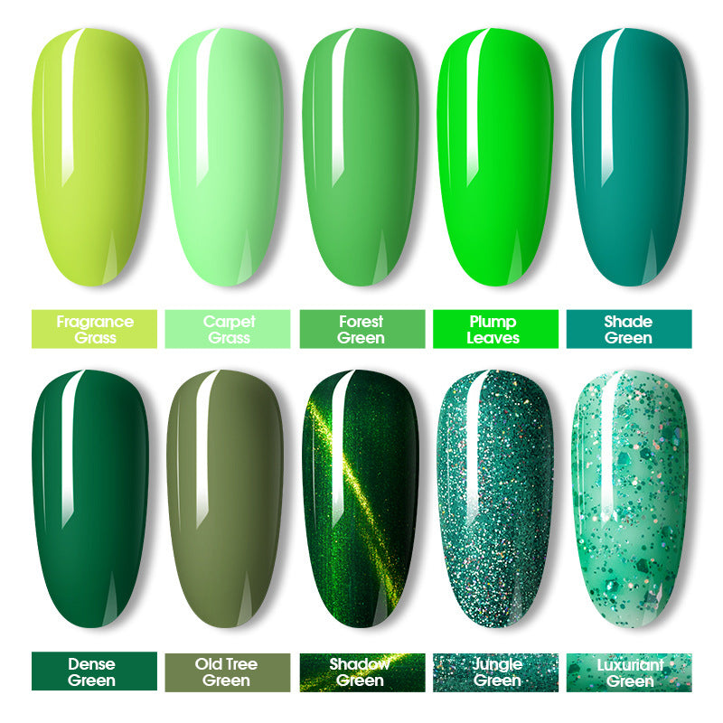 Summer Green Manicure Phototherapy Gel