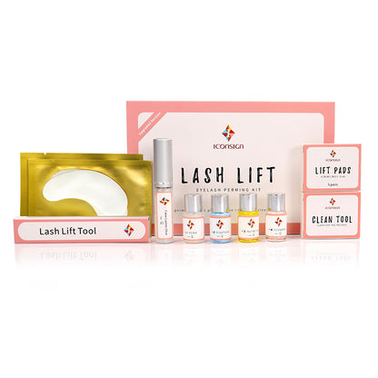 Upgrade-Version Lash Lift Kit ICONSIGN Lifting Dauerwelle Wimpern Augen Make-Up-Tools