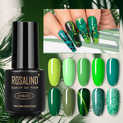 Summer Green Manicure Phototherapy Gel
